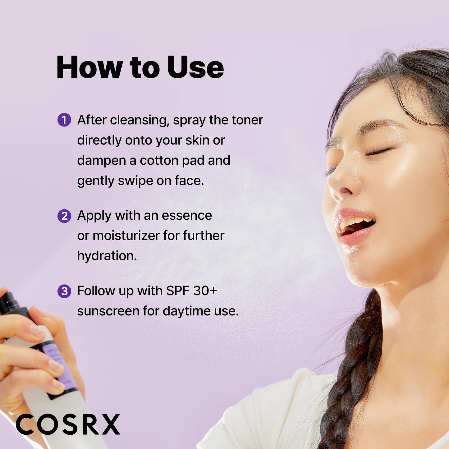 COSRX AHA/BHA Treatment Toner 5.07 fl.oz – Korean Facial Exfoliating Toner for Whiteheads, Pores & Uneven Skin, Cruelty-Free