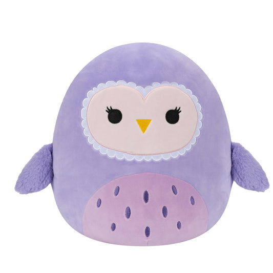 Squishmallows Original 14-Inch Scarlito Purple Barn Owl - Large Ultrasoft Official Jazwares Plush