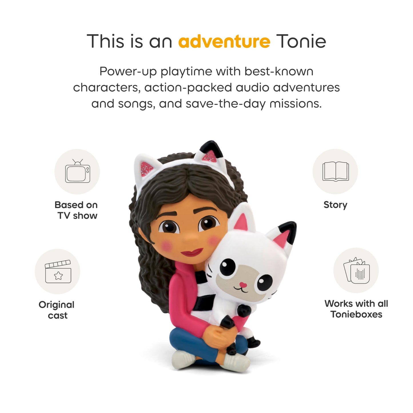 Tonies Gabby's Dollhouse Audio Toy Figurine