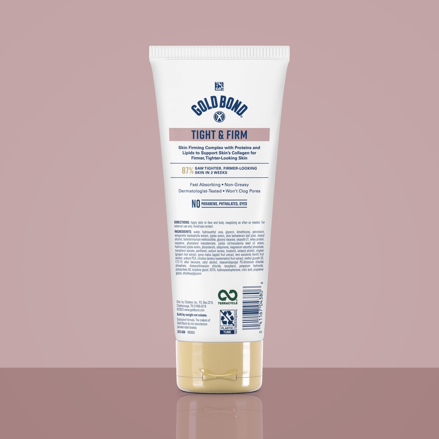 Gold Bond Age Renew Tight & Firm Body & Face Lotion with Proteins & Lipids, Skin Firming Lotion for Women & Men With Aging, Dry Skin, 8 oz.