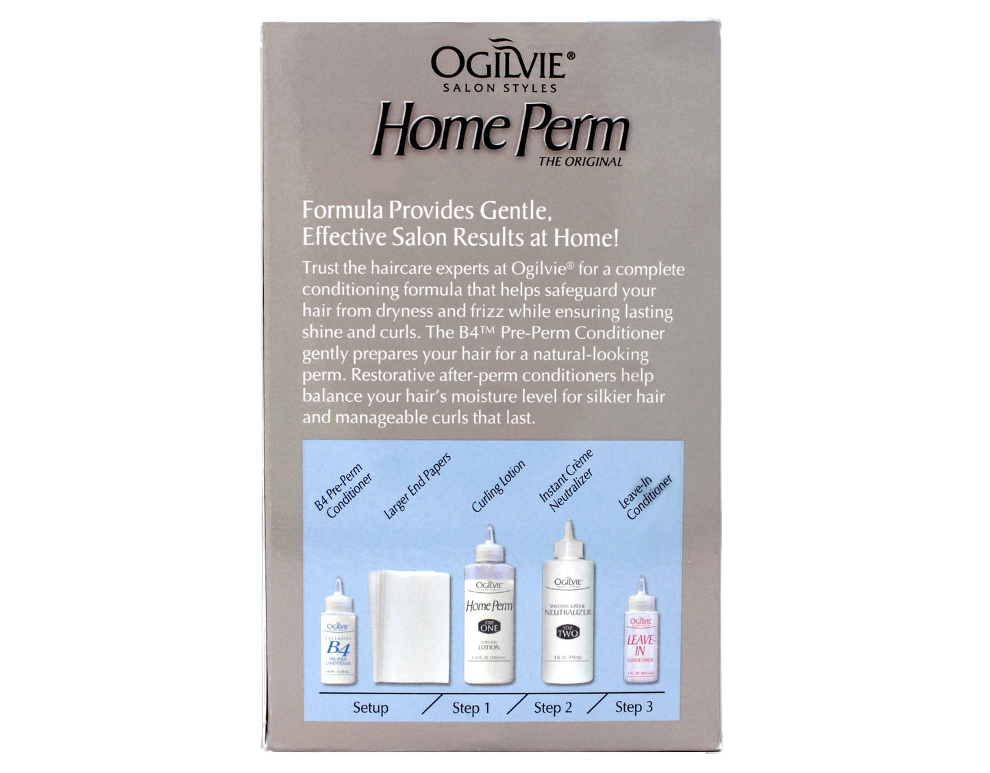 Ogilvie The Original Home Perm, For Normal Hair now with Extra Body 1 ea