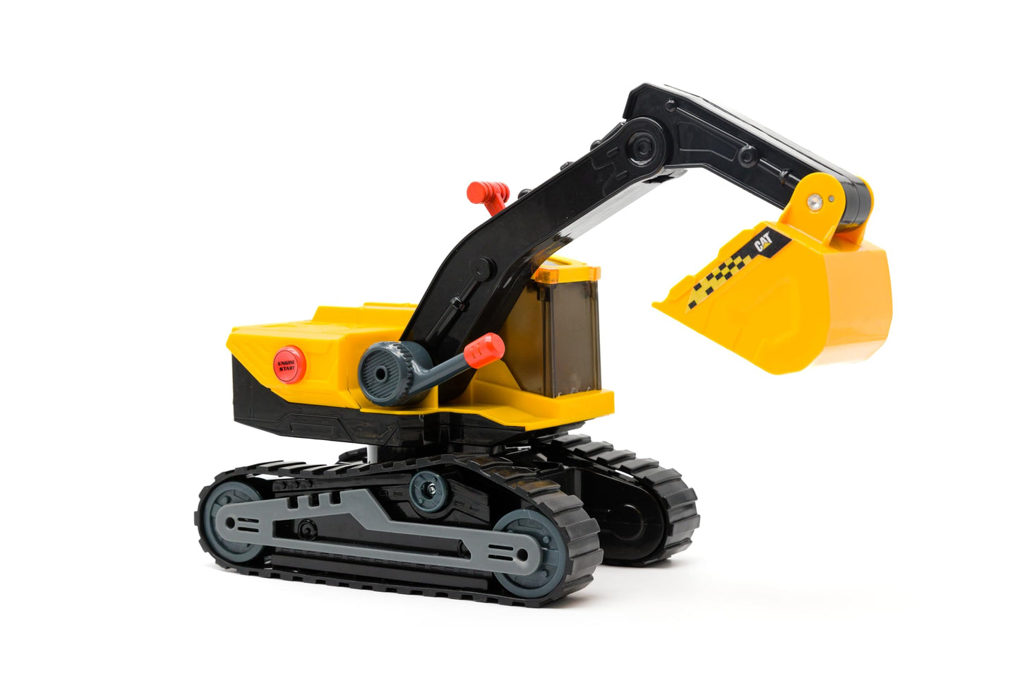 CAT Construction Toys, CAT Construction 11.5" Power Haulers 2.0 Excavator, Lights and Sounds, Ages 3 and up