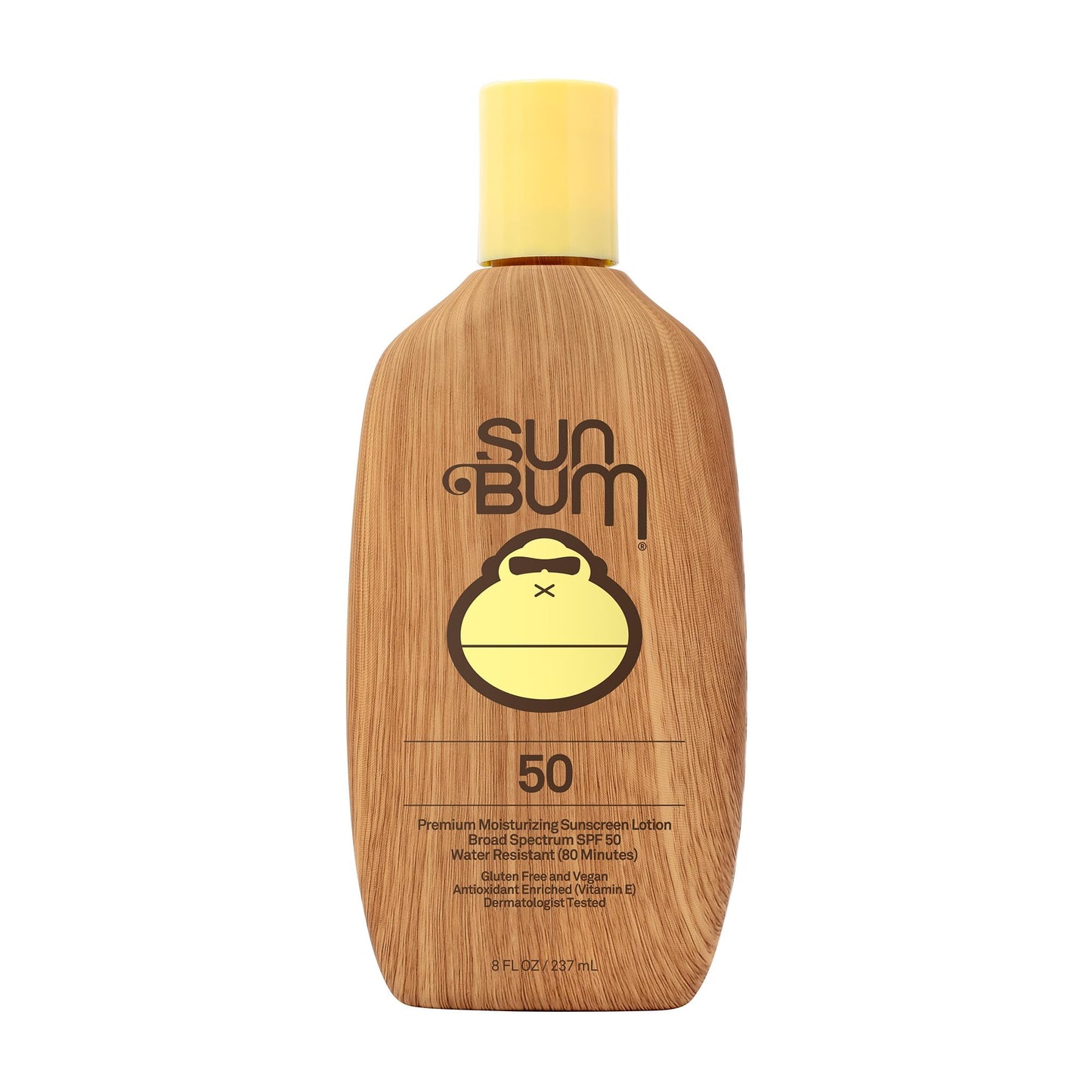 Sun Bum SPF 50 Original Sunscreen Lotion for Body – Broad Spectrum, Vitamin E, Reef-Friendly, Hawaii 104 Compliant, 8 oz