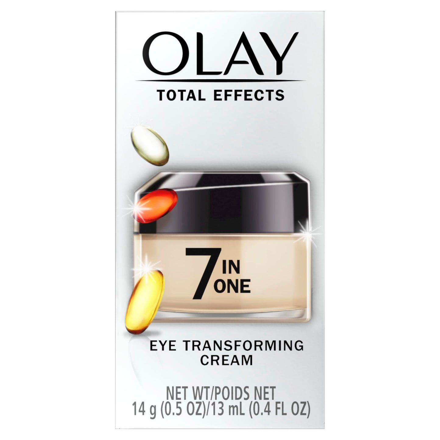 Olay Total Effects Eye Cream 7-in-1 Anti-Aging Treatment, Hydrates, Brightens, Firms, Smooths, Reduces Dark Circles & Pores, 0.5 oz