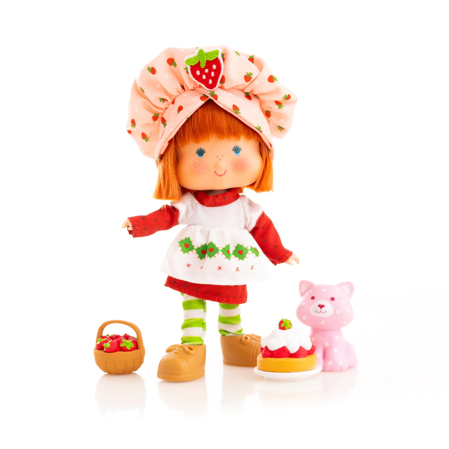 Strawberry Shortcake Limited Edition Classic 5.5" Poseable Sweet-Scented Fashion Doll with 4 Surprise Reveal Accessories