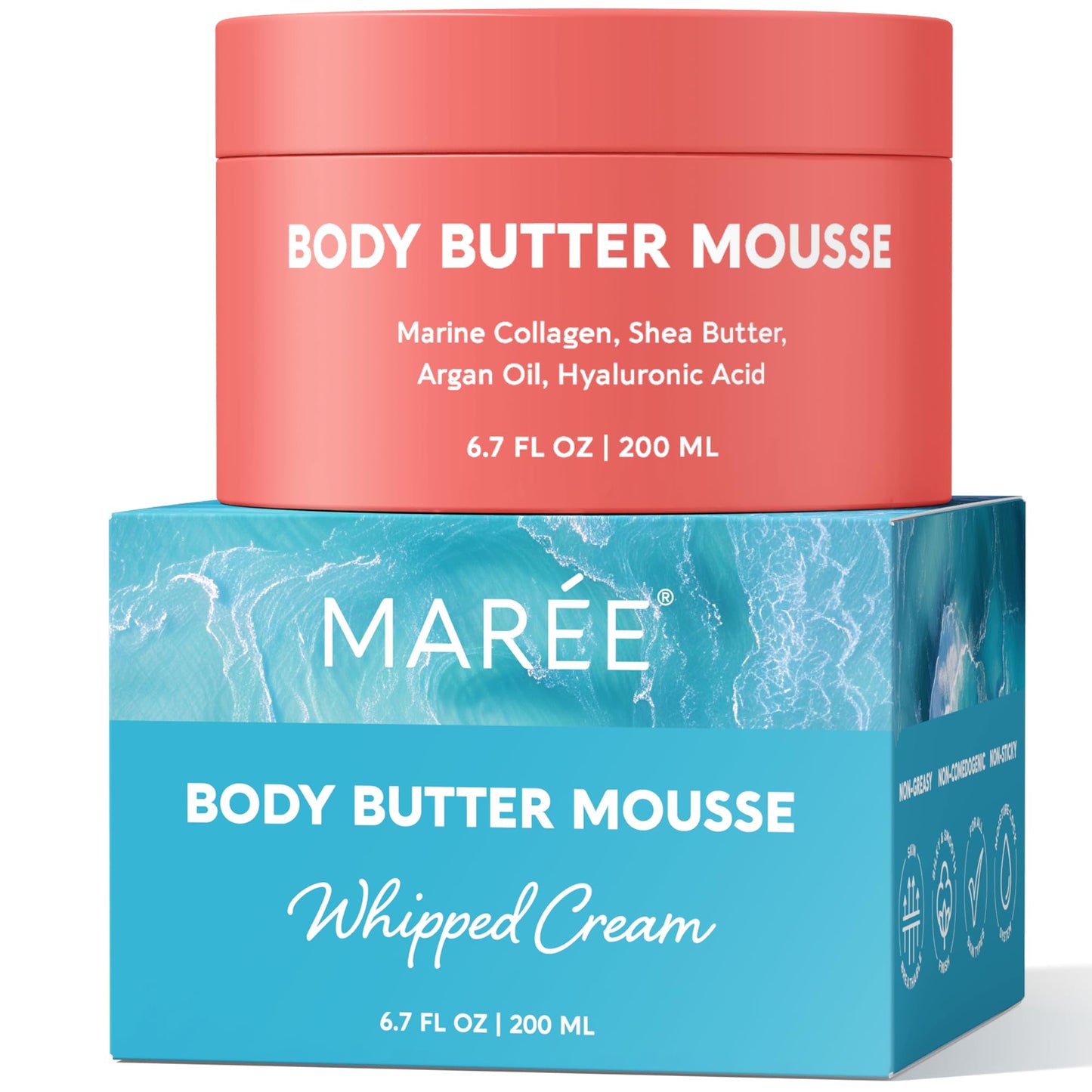MAREE Body Mousse – Lightweight Hydration for Daily Body Care
