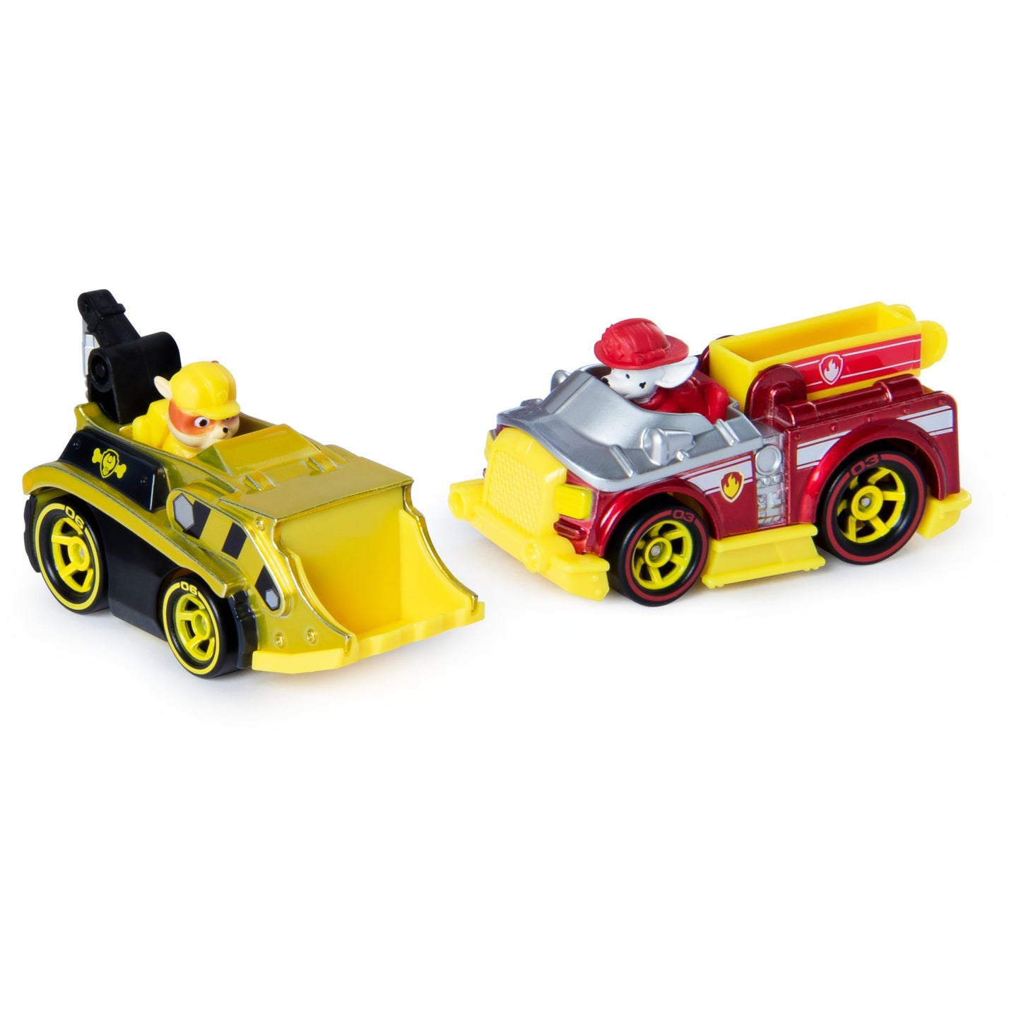 Paw Patrol, True Metal Classic Gift Pack of 6 Collectible Die-Cast Vehicles, 1:55 Scale