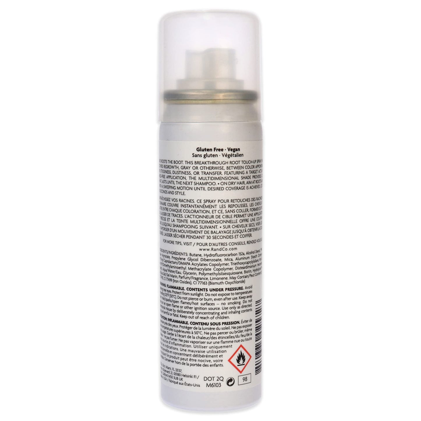 R+Co BRIGHT SHADOWS Root Touch-Up Spray Medium Brown 59 ml / 1.5 oz