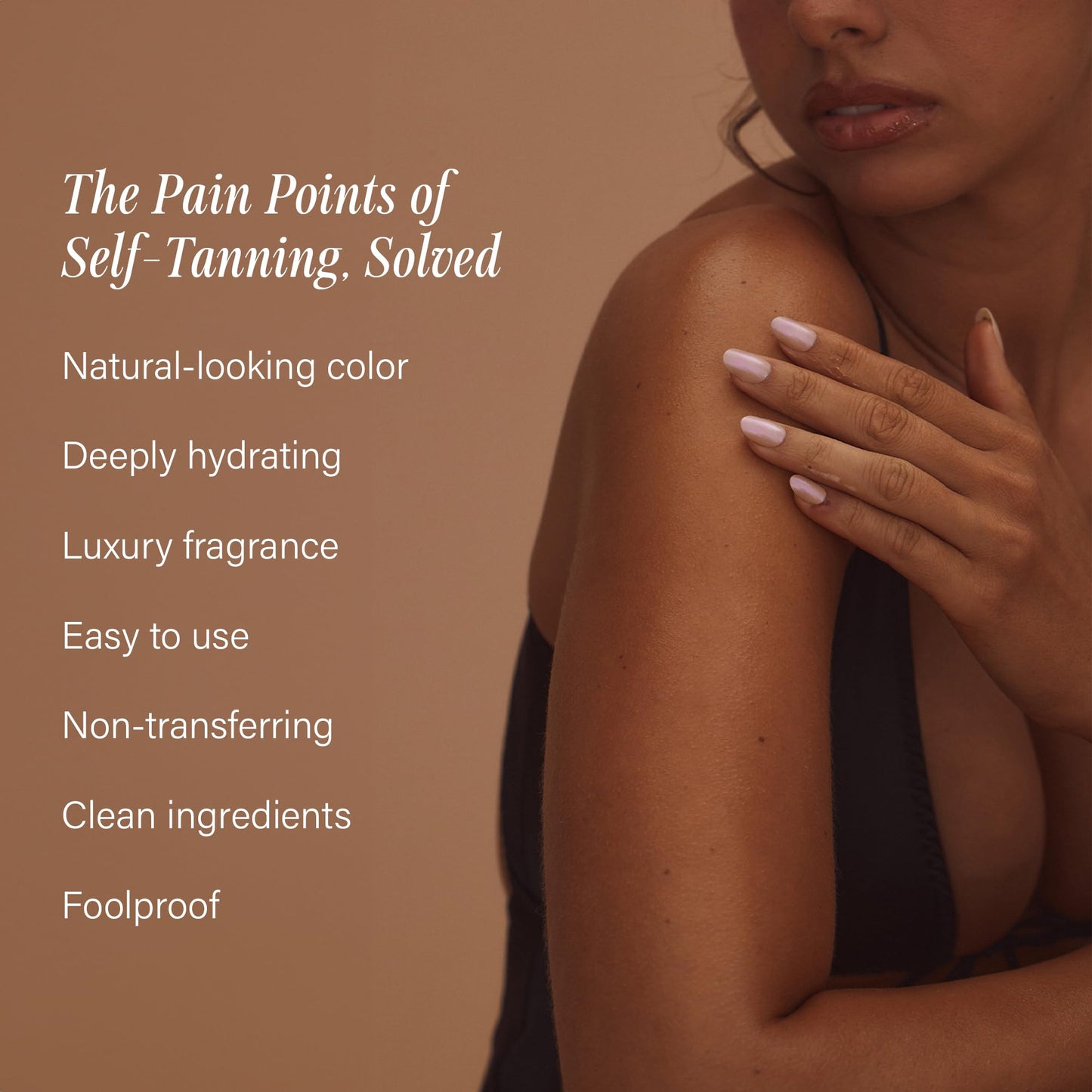 Lux Unfiltered N°32 Gradual Self Tanner – Hydrating, Non-Sticky, Natural-Looking Tan with Shea Butter & Squalane, Vegan & Cruelty-Free