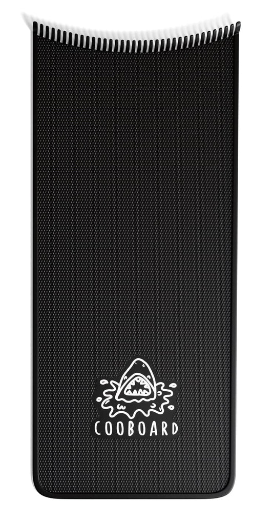 Cooboard Balayage Board with Teeth – Original Highlighting Paddle for Hair Stylists | Lightweight, Sturdy & Easy to Clean (Black)