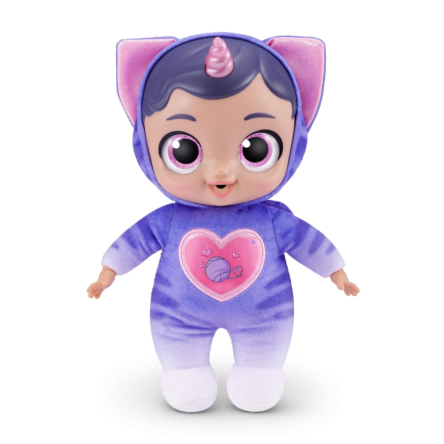 Babycorns Interactive Baby Doll Series 1 Large (Kitten) by ZURU with Lights and Sounds, Magical Babydolls, Surprise, Unboxing, Girls, Dolls, Story