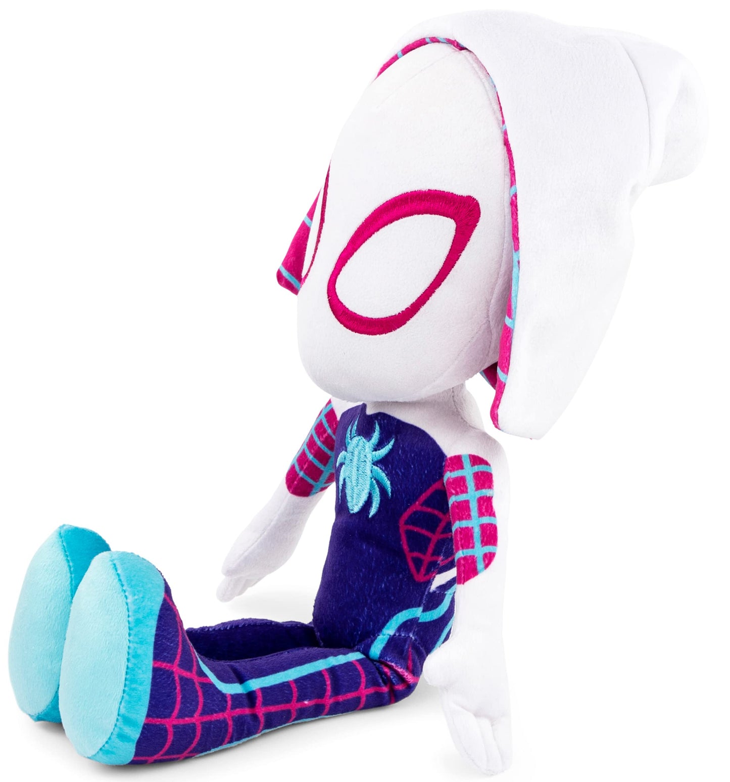 Jay Franco Marvel Spidey & Friends Gwen Ghost-Spider Pillow Buddy – Soft Microfiber Plush, 18” (Official Marvel Product)