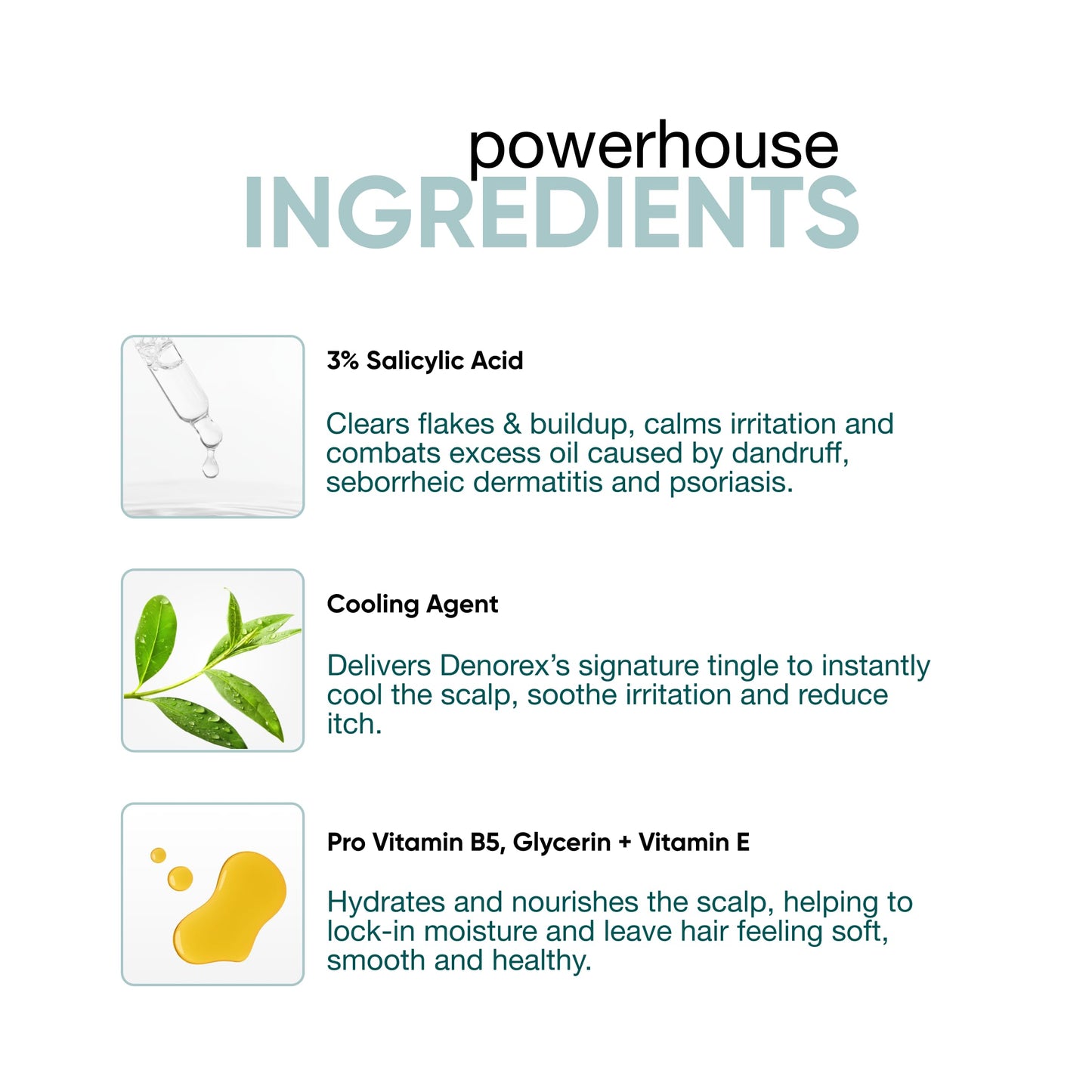 Denorex Extra Strength Anti-Dandruff Shampoo & Conditioner, 3% Salicylic Acid Treatment for Dandruff, Psoriasis & Seborrheic Dermatitis, 10 oz