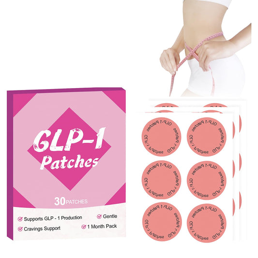 GLP-1 Patches,24-Hour Firming Body Care Patch with Natural Ingredients,Mild,Moisturizing Supports Skin Elasticity & Contouring for Women- 30pcs
