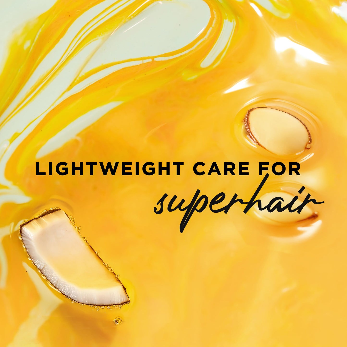 Hair Food Coconut & Argan Oil Heat Protectant Spray, 450°F Protection, Sulfate & Paraben Free, Adds Shine, Safe for All Hair Types, 6.4 Fl Oz