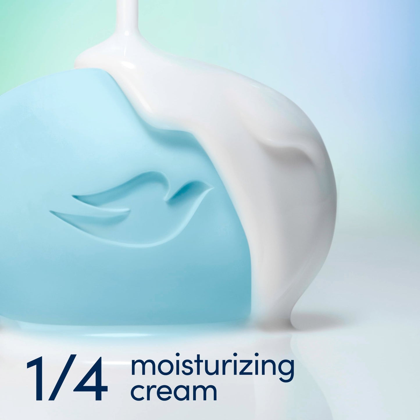 Dove Beauty Bar 6 Pack Hydrating with Glacial water & Avocado oil Cleanses & Hydrates 3.75 Oz