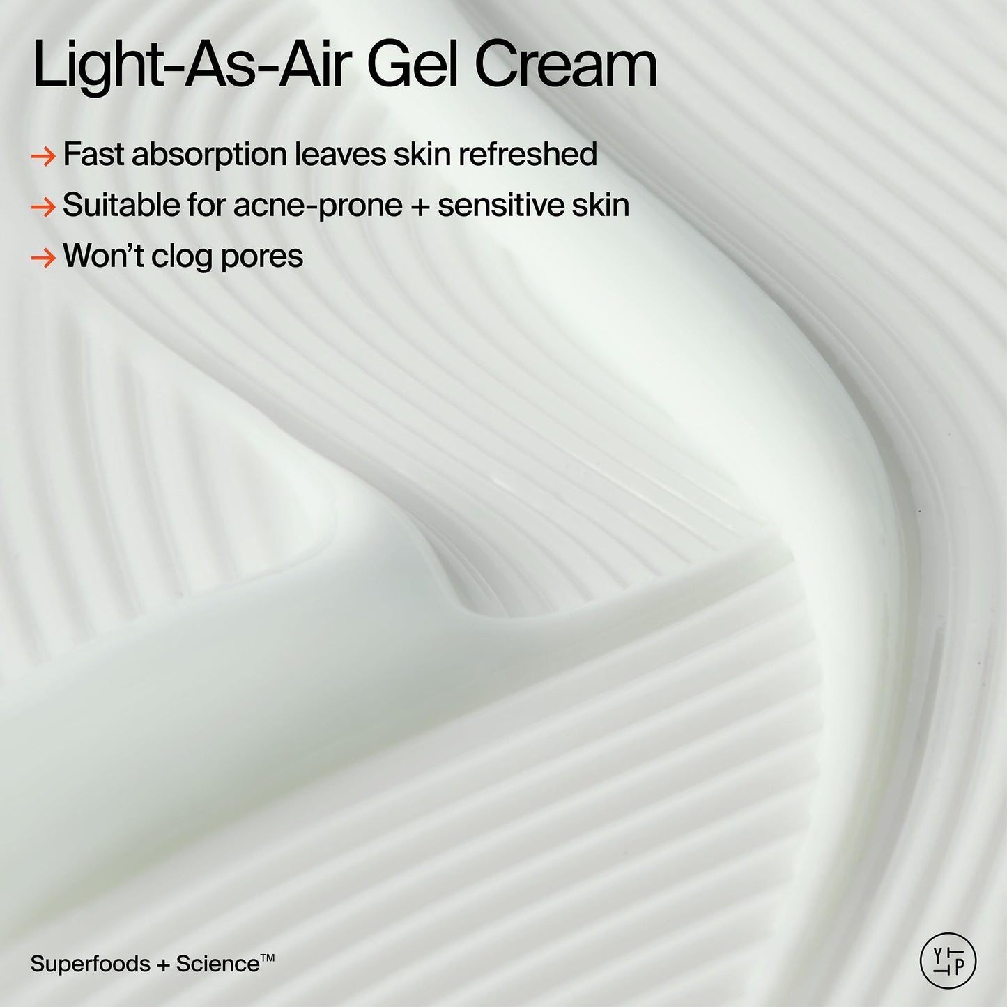 Youth To The People Superfood Air-Whip Moisture Cream - Kale & Green Tea Hyaluronic Face Moisturizer, Lightweight Gel, 48HR Hydration, 2 fl oz