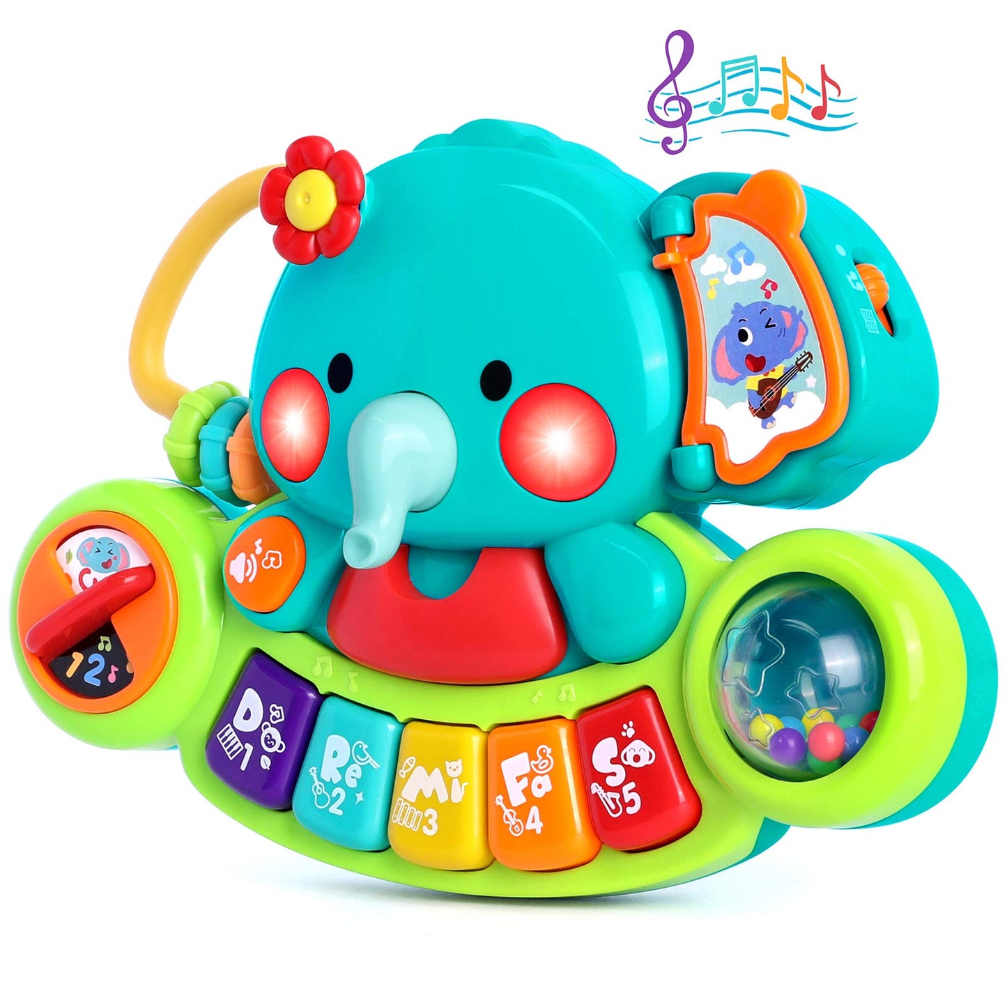 Baby Light-Up Piano Toy for 6-18 Months – Musical Keyboard for Early Learning, Educational Infant Toy, Gift for Boys & Girls
