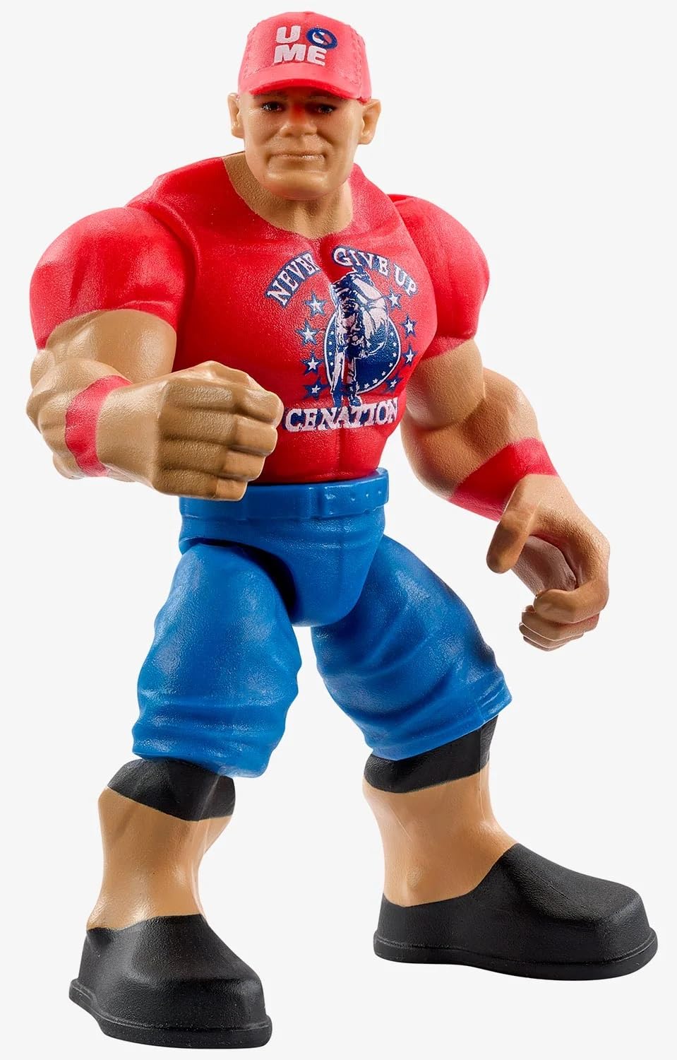 WWE Knuckle Crunchers Figure 10 cm John Cena Figures + Accessory