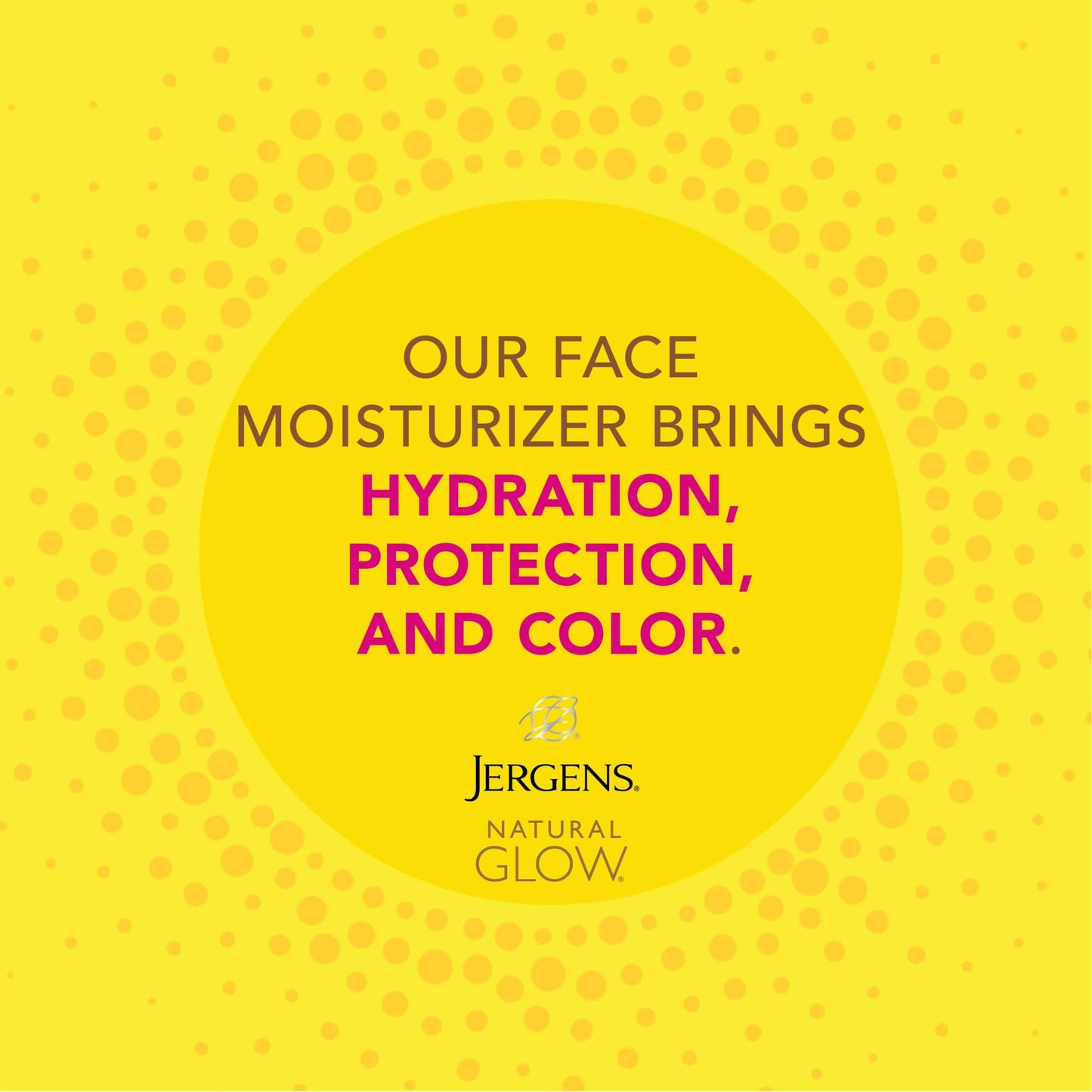 Jergens Natural Glow Face Self Tanner SPF 20, Oil-Free Daily Moisturizer for Medium to Deep Skin, Sunless Tan & UV Protection, 2 Oz (2 Pack)