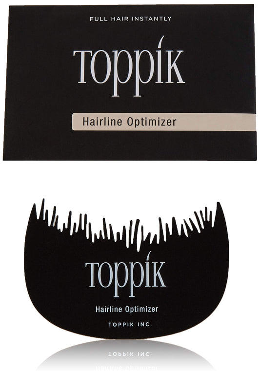 Toppik Hairline Optimizer packaging with black optimizer on a white background