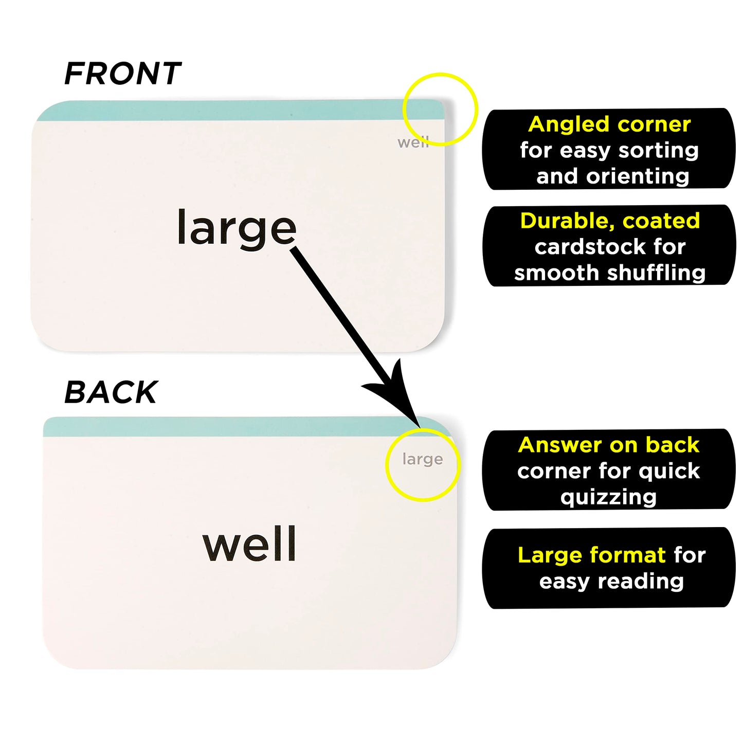 Think Tank Scholar Sight Words Flash Cards – 520 Dolch & Fry Words for Kids 3–9 – Award-Winning Reading Tool for Preschool to 3rd Grade