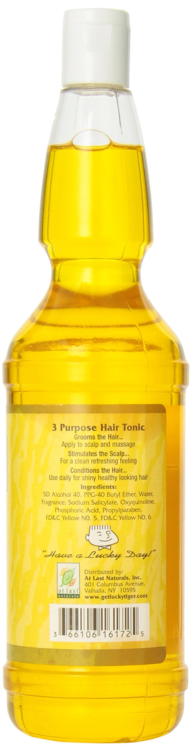 Lucky Tiger 3 Purpose Hair Tonic, 16 Fluid Ounce