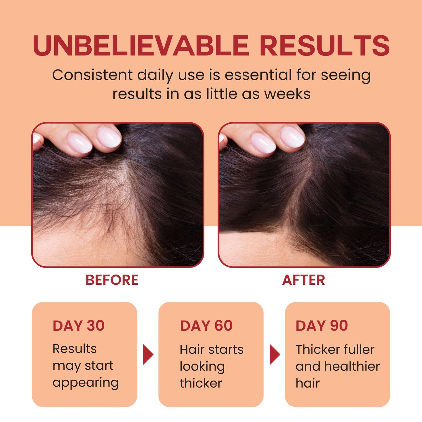 Lebanta Raw Batana Oil for Hair Growth – 100% Pure Organic Unrefined Oil from Honduras, Cold Pressed for Thick, Strong Hair & Scalp Care – 4oz