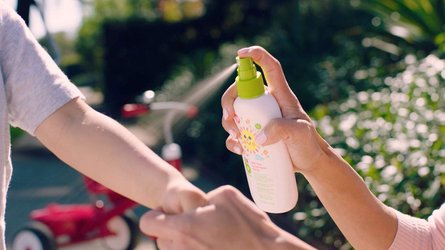 Babyganics Sunscreen Spray 50 SPF, 6oz, Packaging May Vary