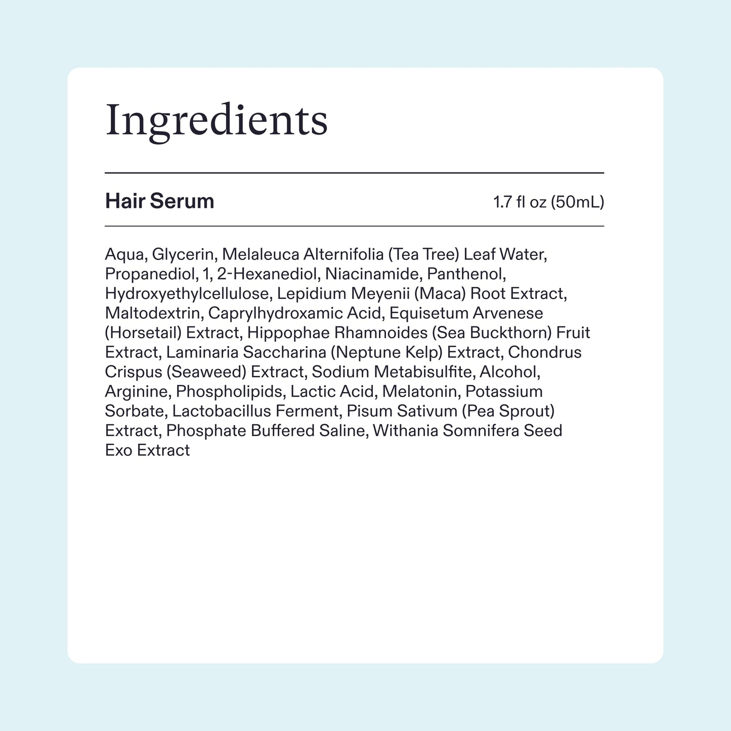 Nutrafol Women's Hair Serum, Supports Visibly Thicker and Stronger Hair, Vegan, Lightweight and Fast-Absorbing - 1.7 Fl Oz, 1 Bottle