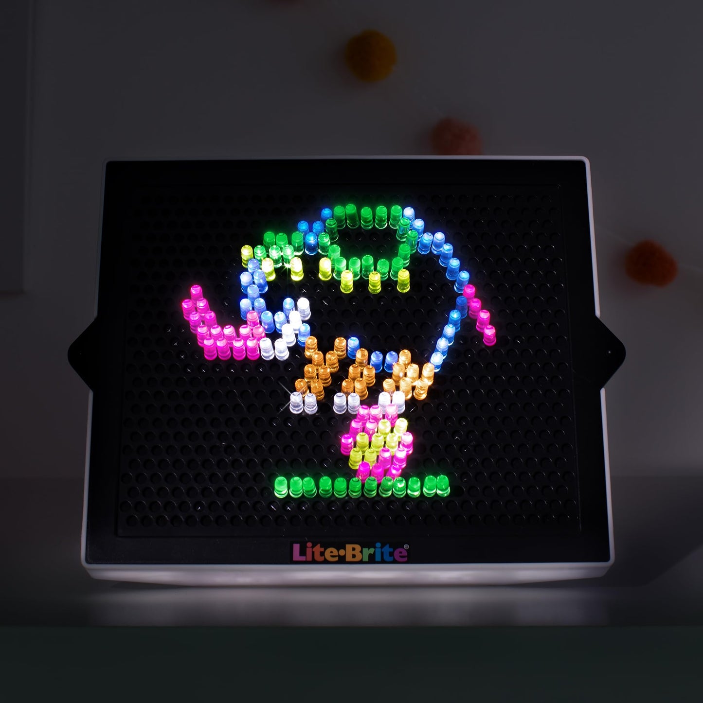 Lite Brite Classic, Favorite Retro Toy - Create Art with Light, STEM, Educational Learning, Holiday, Birthday, Gift, Boys, Kid, Toddler, Girls Age 4+