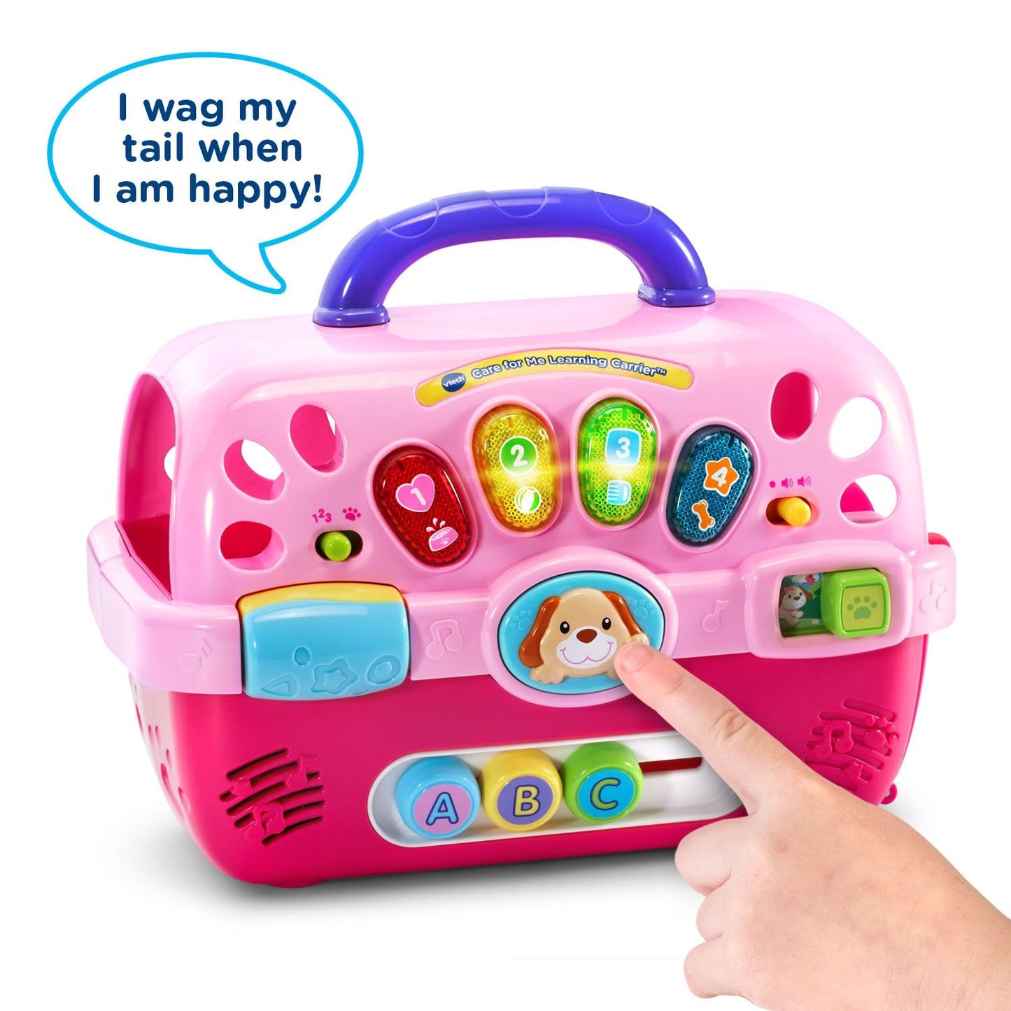 VTech Care for Me Learning Carrier, Pink