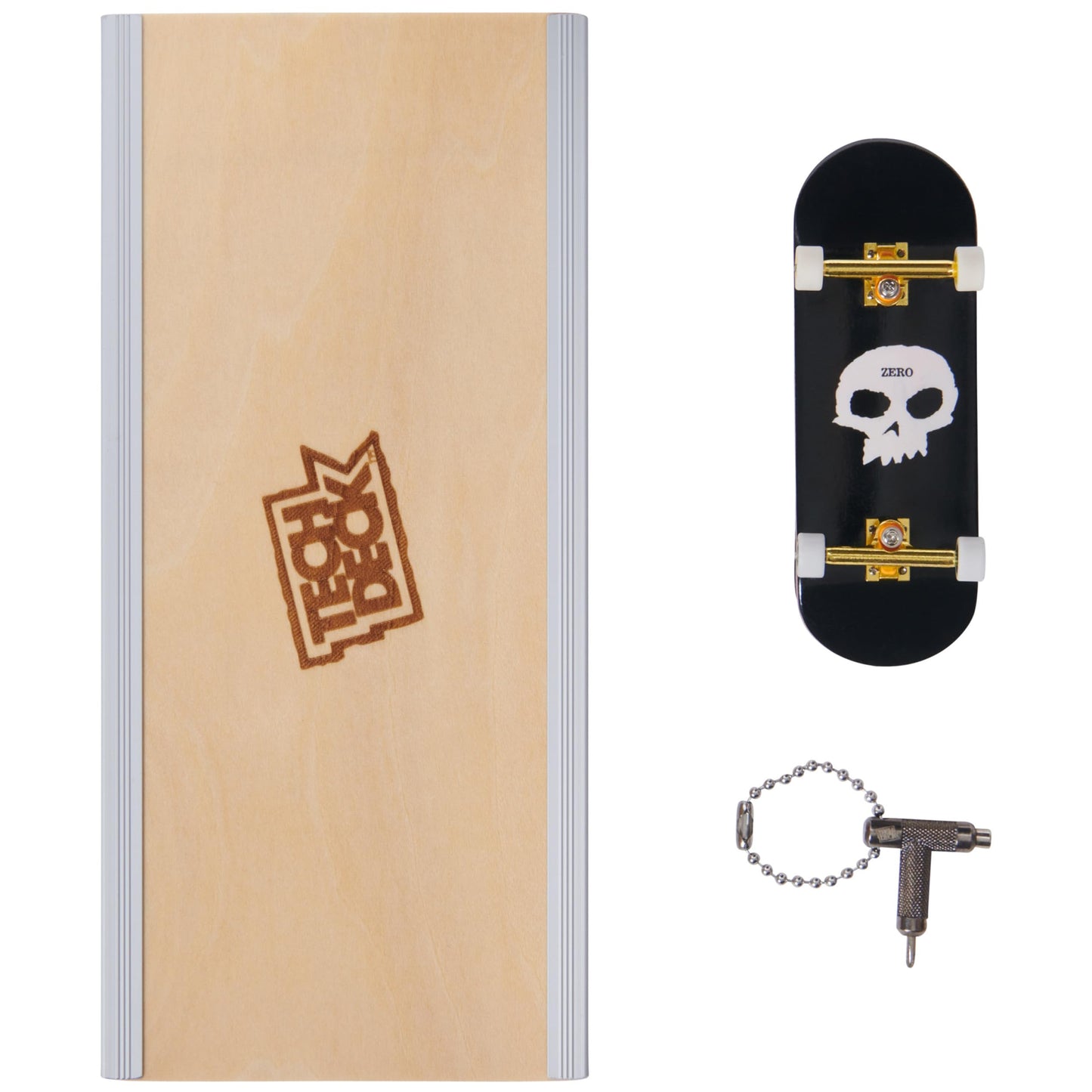 TECH DECK, Zero Pro Series Finger Board with Storage Display, Built for Pros; Authentic Mini Skateboards, Kids Toys for Ages 6 and up