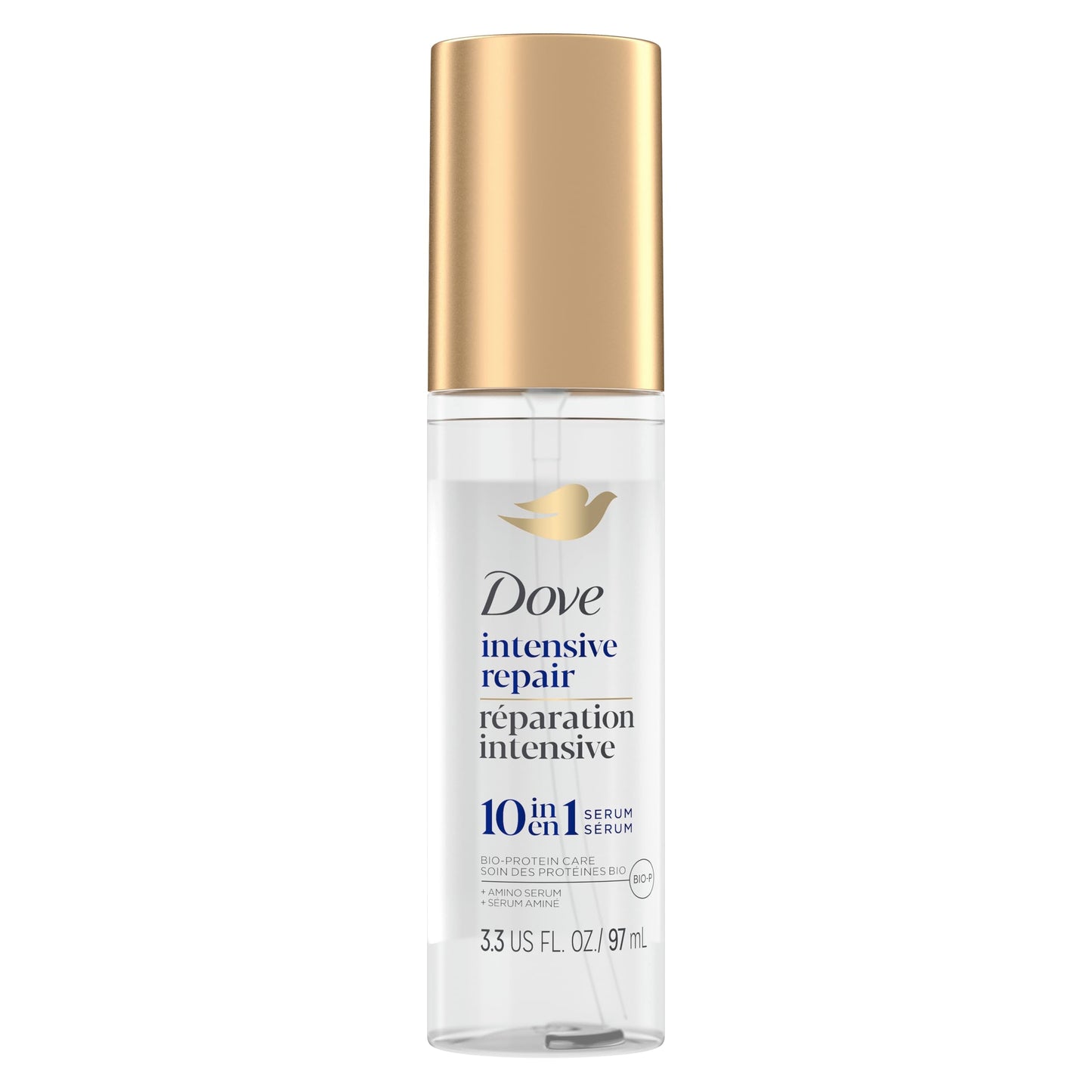Dove Intensive Repair Amino Serum for Damaged Hair with Bio-Protein Care Technology 3.3 oz