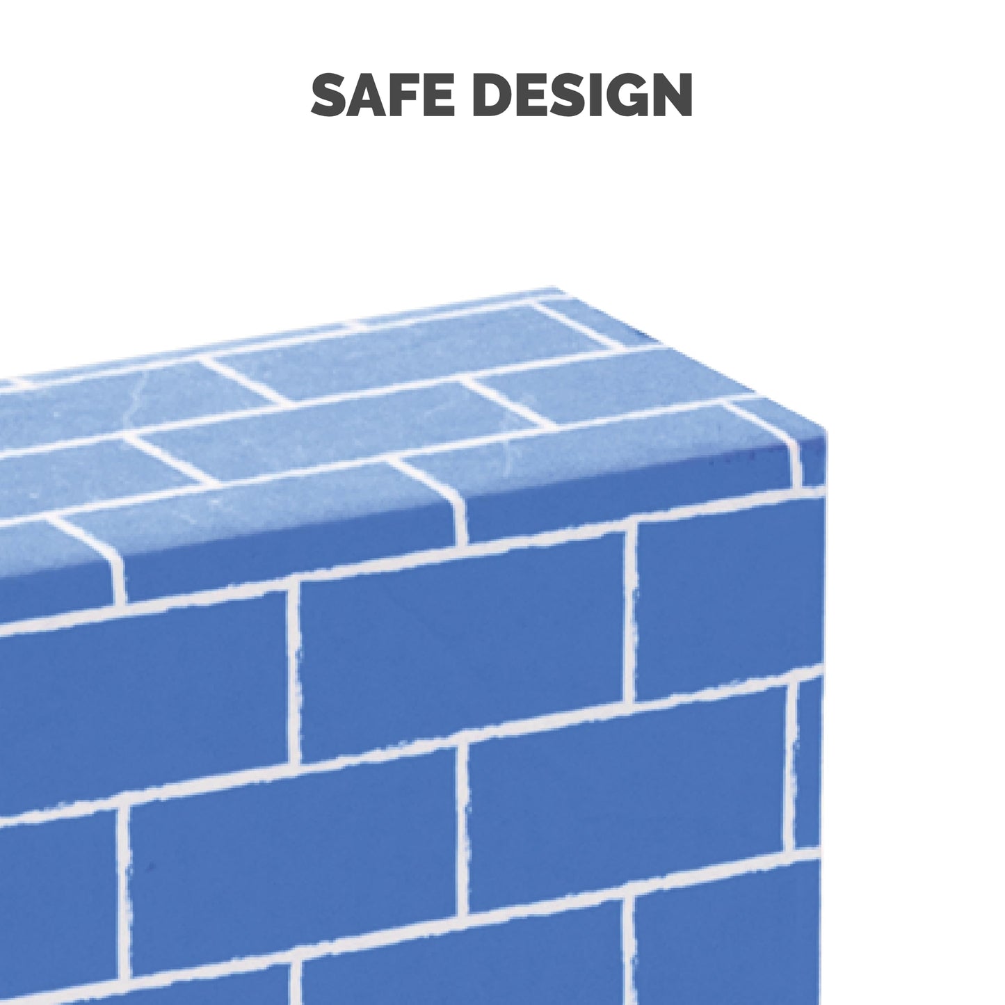 Bankers Box at Play Heavy Duty Jumbo Cardboard Building Blocks, 40 Pack, Large and Medium Toy Blocks for Kids and