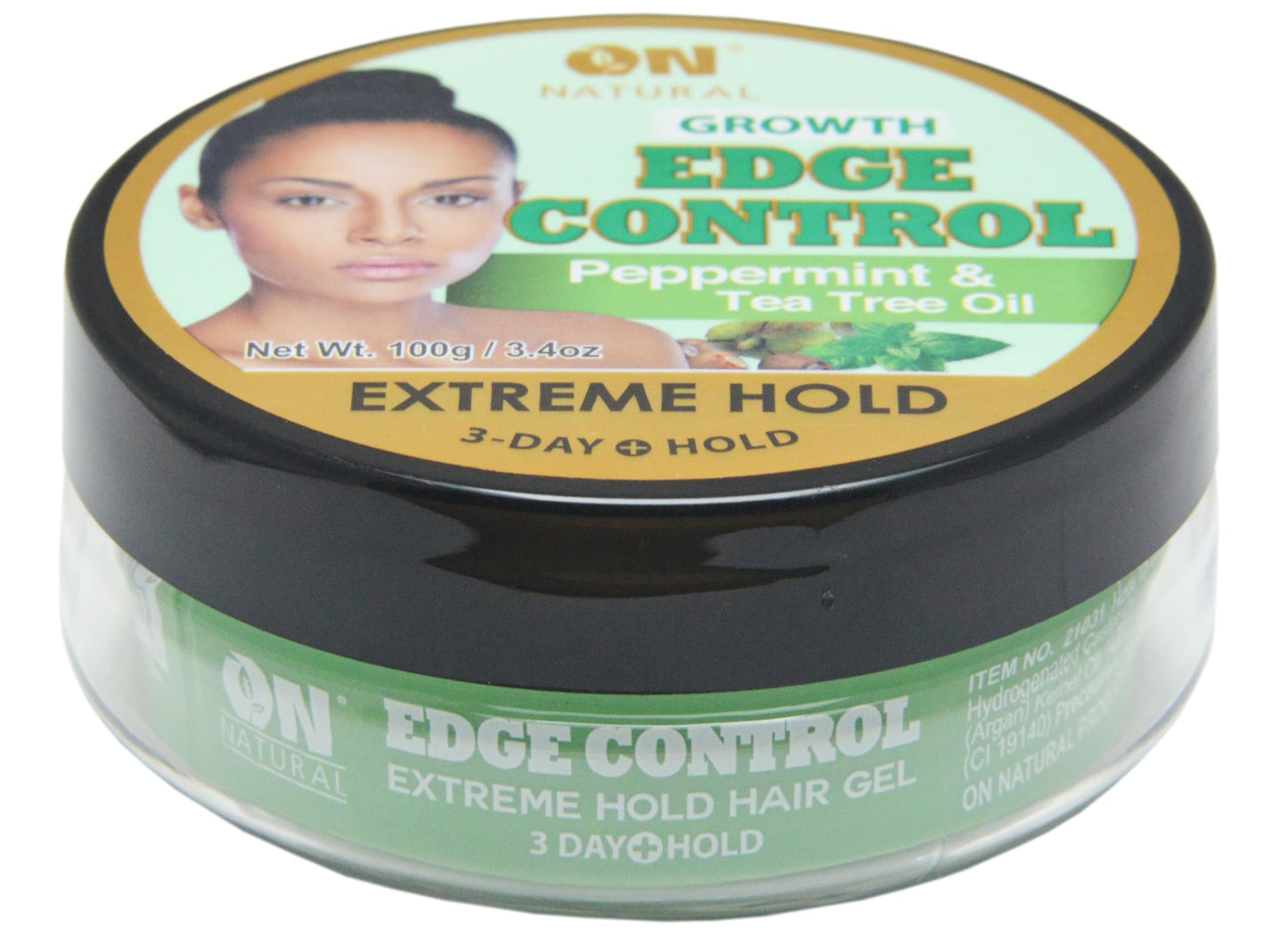 On Natural Edge Control Extreme Hold-Peppermint and Tea Tree Oil (3.4oz)