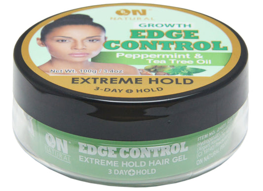 On Natural Edge Control Extreme Hold-Peppermint and Tea Tree Oil (3.4oz)