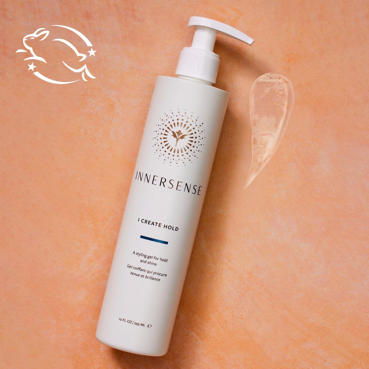 INNERSENSE Organic Beauty - Natural I Create Hold Styling Gel | Non-Toxic, Cruelty-Free, Clean Haircare (Full Size, 10 fl oz | 295 ml)