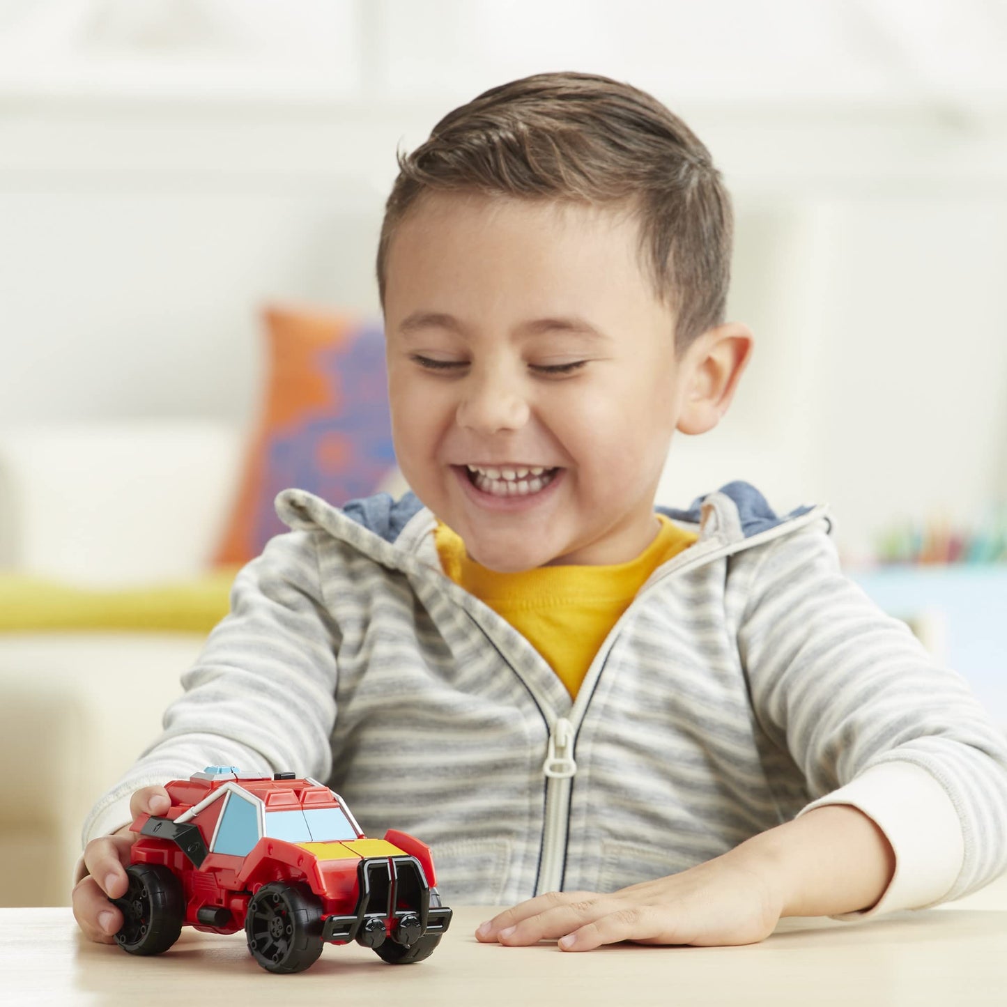 Playskool Heroes Transformers Rescue Bots Academy 4-Pack, 4.5" Converting Action Figures for Kids 3+, Amazon Exclusive