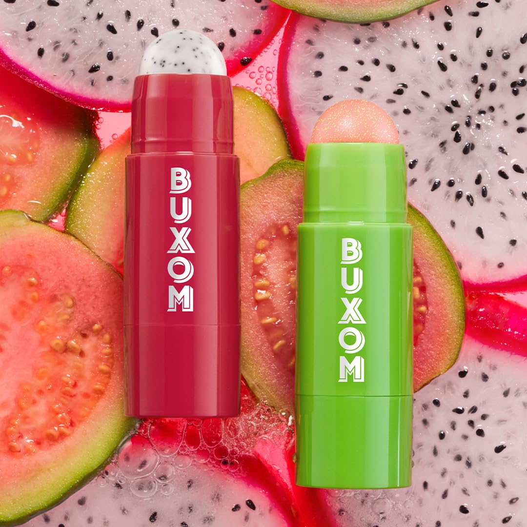 BUXOM Power-Full Lip Scrub, Sweet Guava