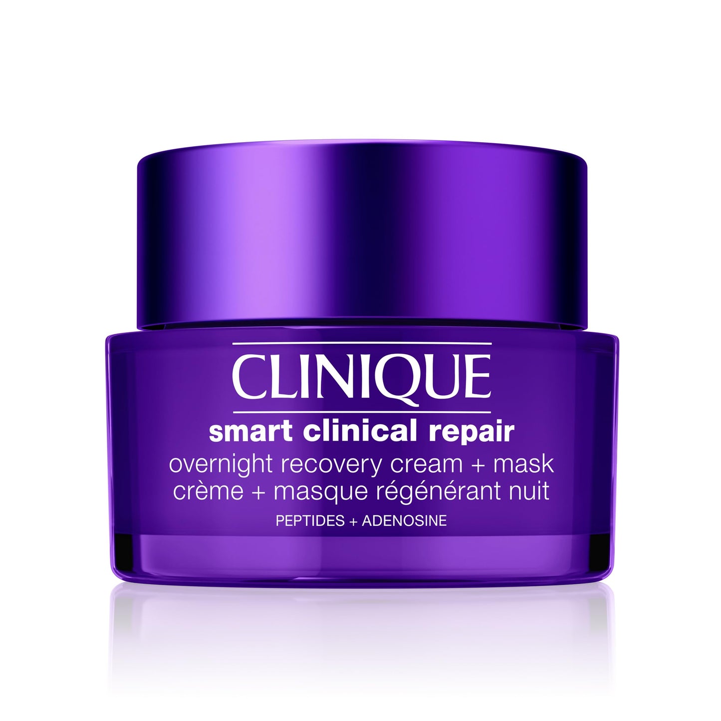 Clinique Smart Clinical Repair Anti-Aging Overnight Face Cream & Mask, Hydrating, Repairs Lines & Wrinkles, All Skin Types, 1.7 fl oz