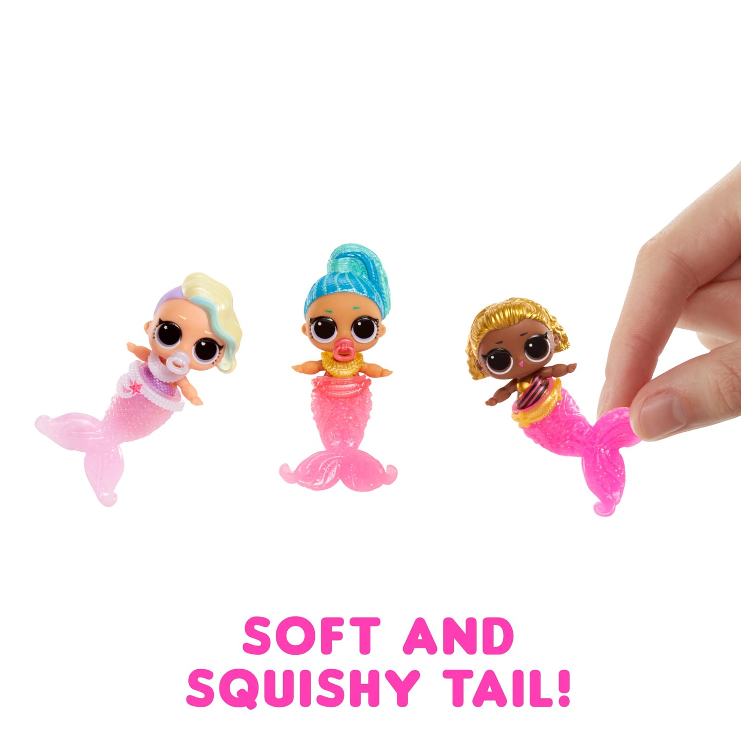 LOL Surprise Mermaids Baby Sisters with Color Change Tail, 8 Dolls to Collect, Fashion Accessories, Great Gift for Kids Ages 4+