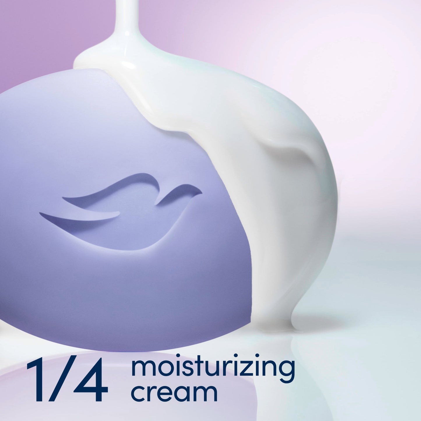 "Dove Anti-Stress Blue Chamomile And Oat Milk Moisturizes to Calm Skin Soap 106g Pack Of 6