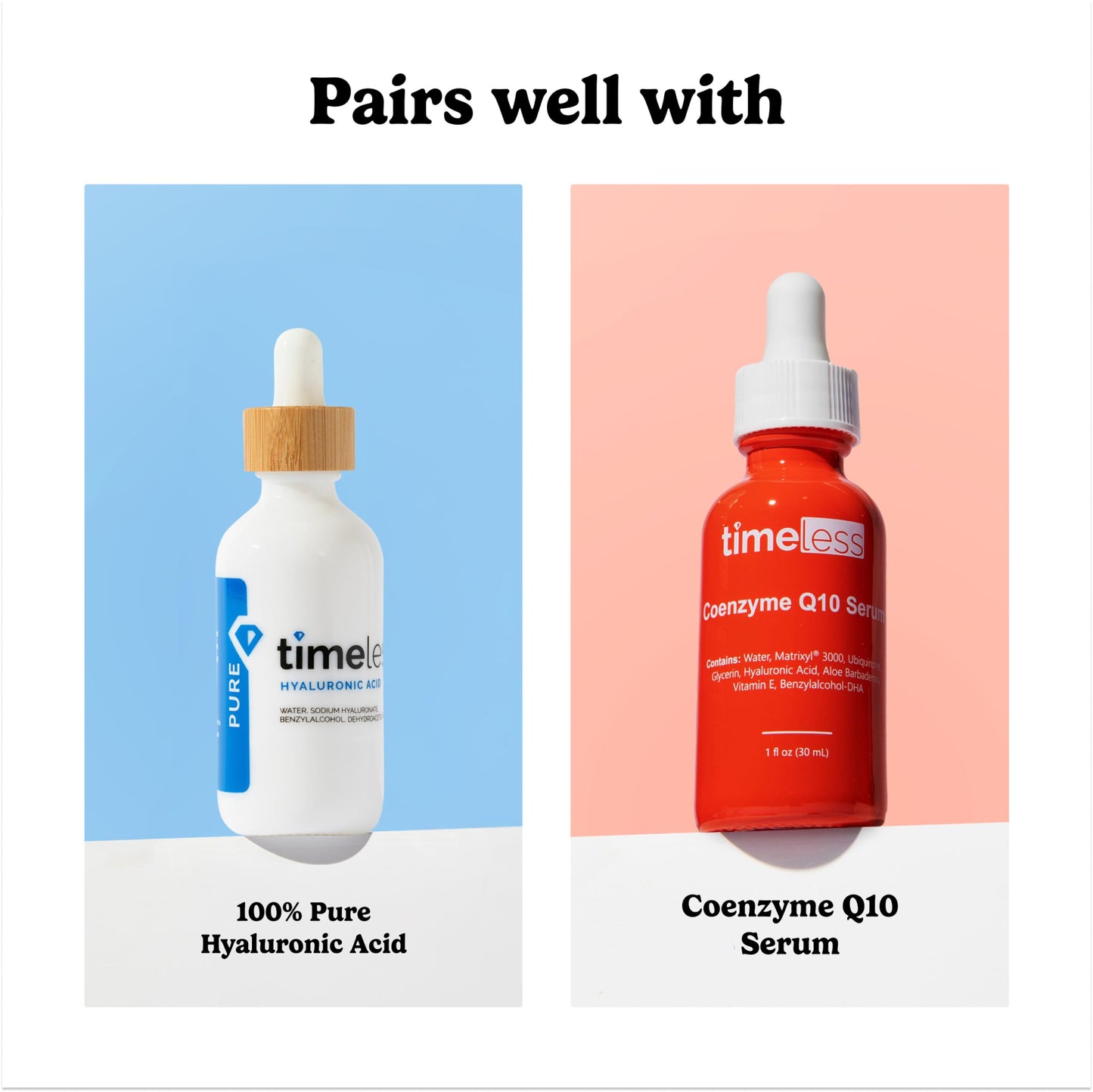 Timeless Skin Care Vitamin C Serum with Vitamin E & Ferulic Acid - Brightening Serum - for Oily & Dry Skin - Fragrance-Free - 1 oz