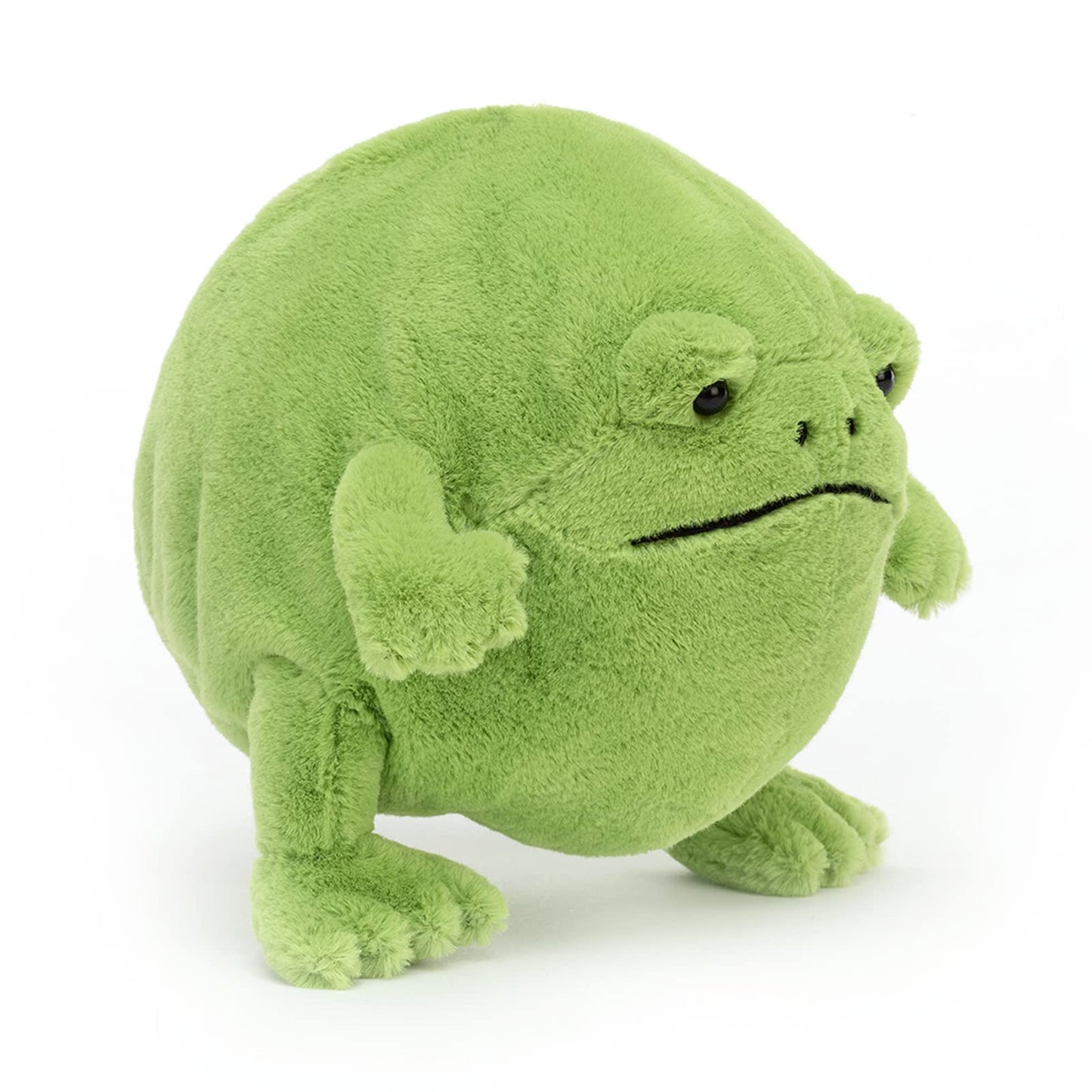 Jellycat Ricky Rain Frog Stuffed Animal, Medium 7 inches - Amphibian Plush Toy - Classic Children's Gift