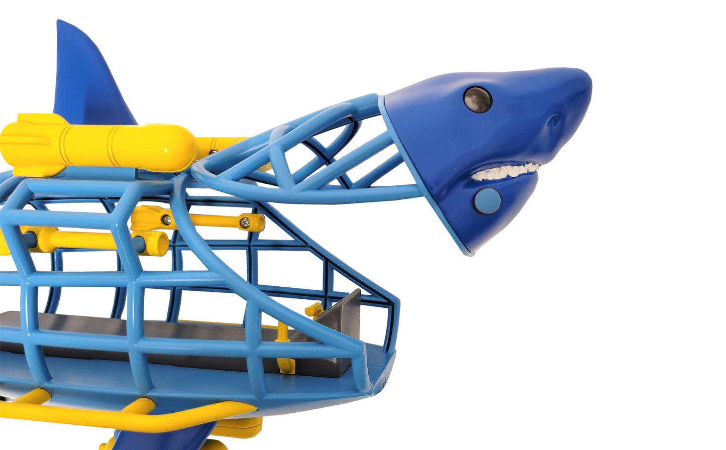 Animal Planet Shark Submarine Adventure Playset – Lights & Sounds Submarine with Chomping Great White Shark & Diver for Kids Ages 3+