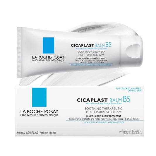 La Roche-Posay Cicaplast Balm B5 – Multi-Purpose Healing Cream for Dry, Irritated Skin, Body & Hands, Baby Safe, Fragrance-Free