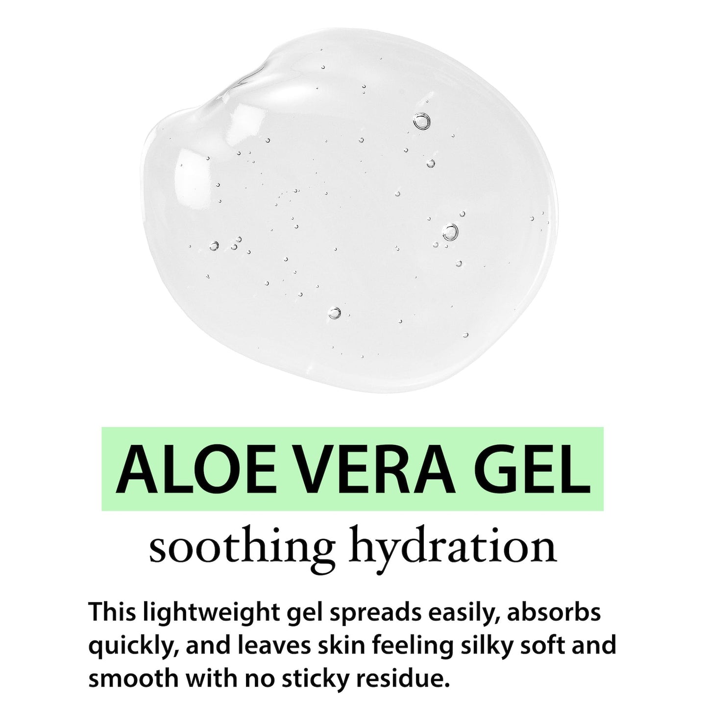 Organic Aloe Vera Gel for Skin, Face, Body, After Sun Care - USDA Certified Organic, 12 fl. oz.