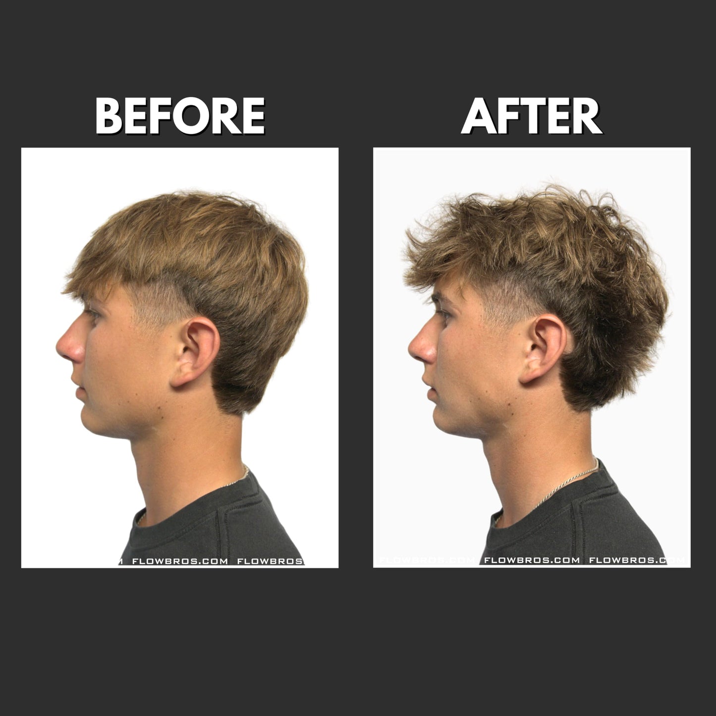 Flow Bros Sea Salt Hair Spray – Volumizing & Texturizing with Vitamin B5 & Amaranth Seed Extract, Alcohol & Paraben Free, 8oz