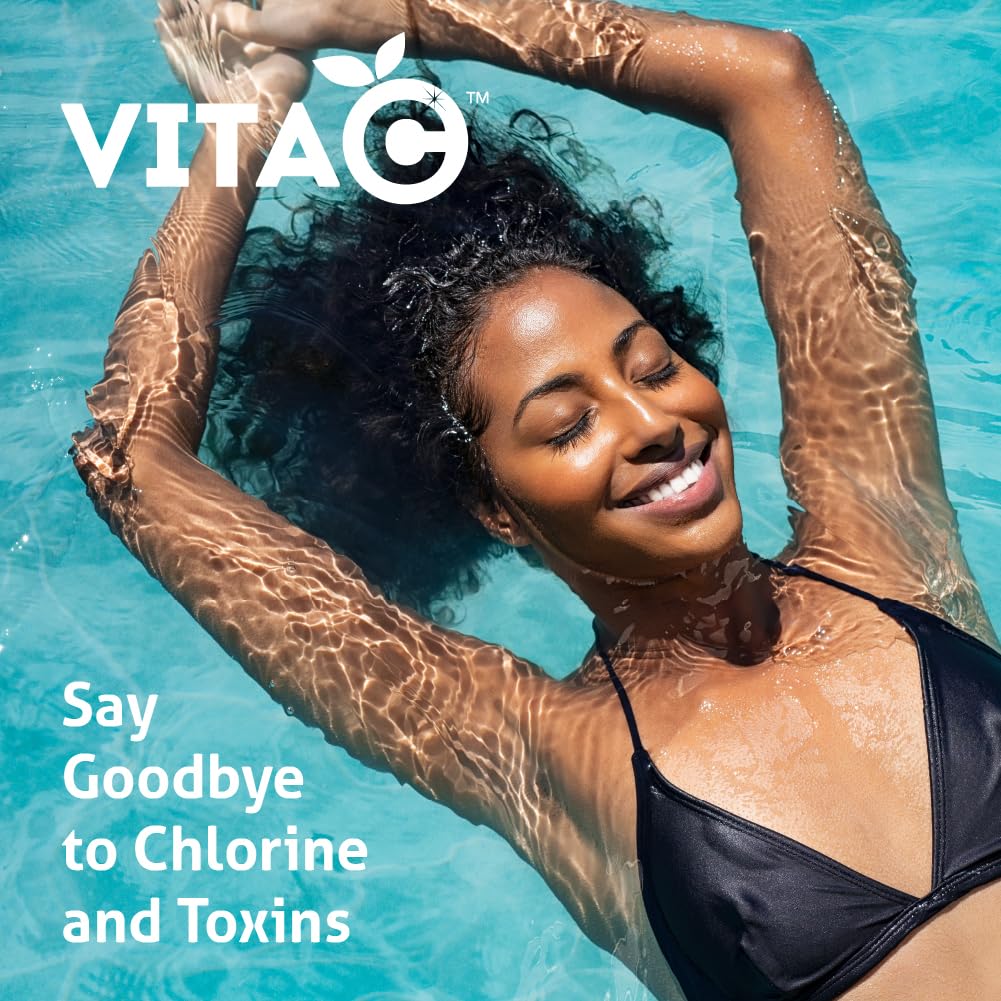 Vita C After Swim Spray 8 Fl Oz – Chlorine Remover & Hair Detangler | Vitamin C Antioxidant Formula to Condition, Soften & Refresh Hair